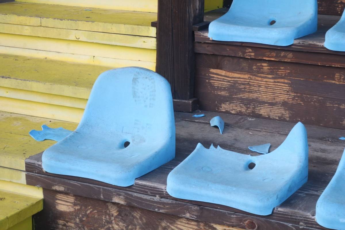 Vandalizam neodgojenih pojedinaca na objektu NK ʺSlavonijaʺ