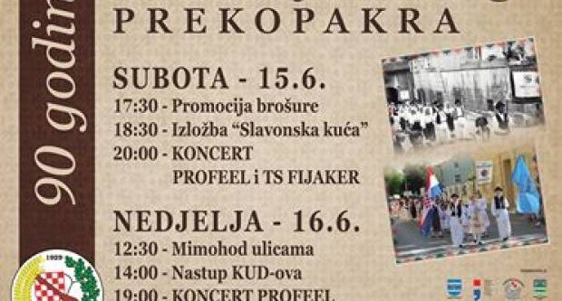 90 godina KUD-a ʺSeljačka slogaʺ Prekopakra 90 godina KUD-a ʺSeljačka slogaʺ Prekopakra