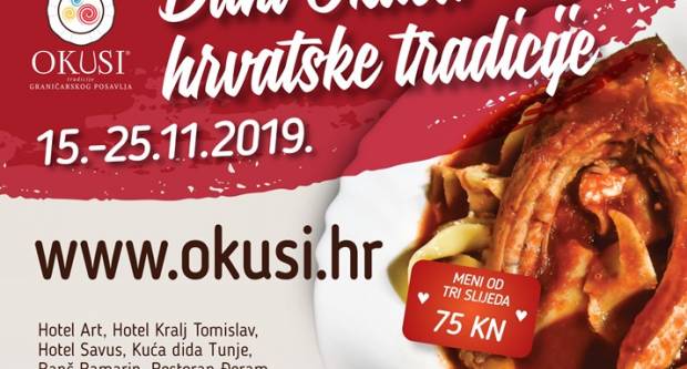 Dani Okusa hrvatske tradicije Dani Okusa hrvatske tradicije