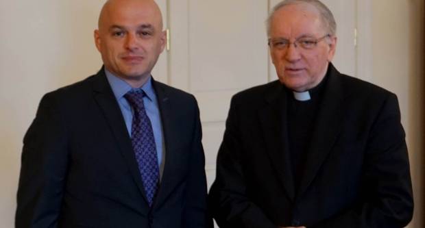 Biskup primio požeškog gradonačelnika Biskup primio požeškog gradonačelnika