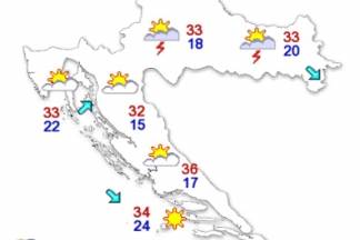 Prevladavat će sunčano i vruće Prevladavat će sunčano i vruće