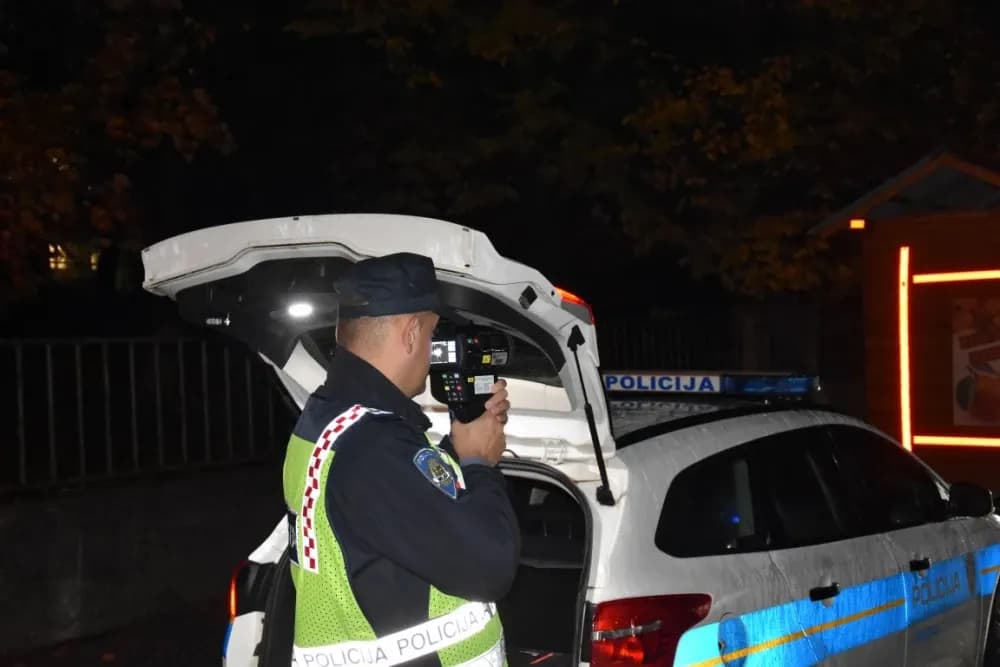 Četiri vozača isključena iz prometa zbog alkohola i odbijanja testiranja