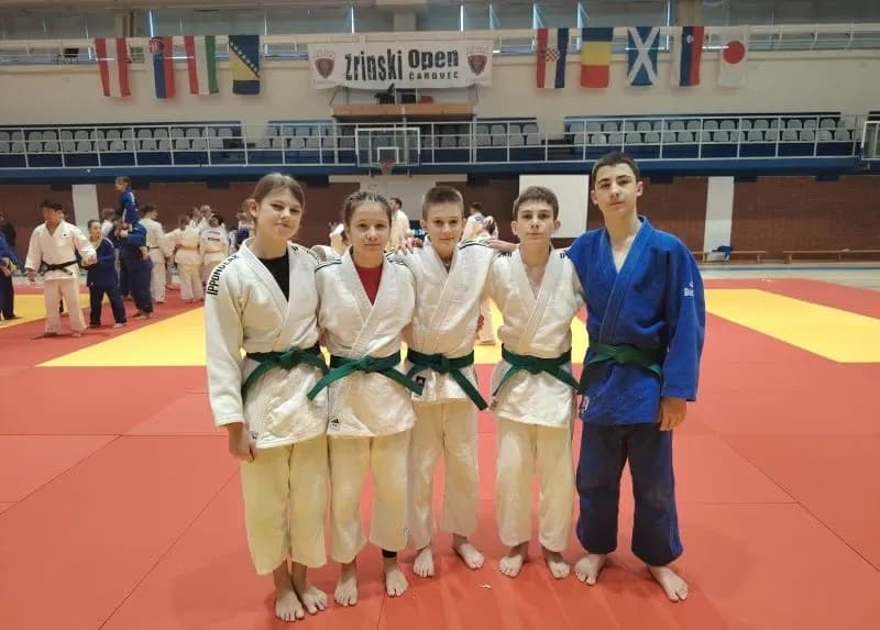 JUDO KLUB „SLAVONAC“: Sjajan nastup čaglinskih judaša na natjecanju Zrinski Open