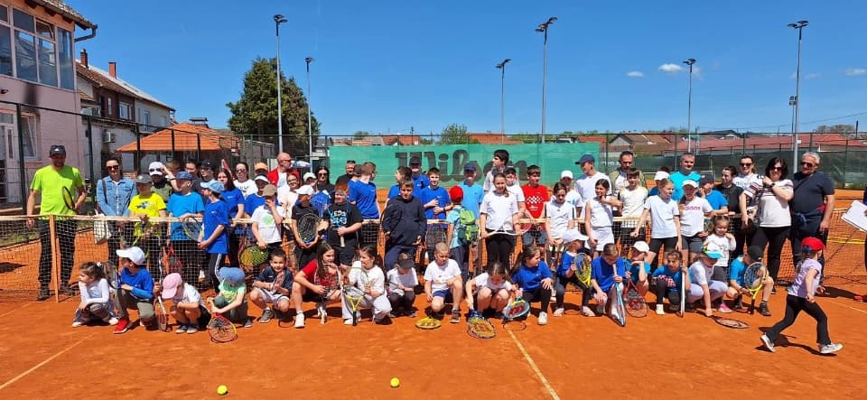 Održano županijsko natjecanje Škola tenisa u organizaciji ŠTK Požega - Požeški športski savez