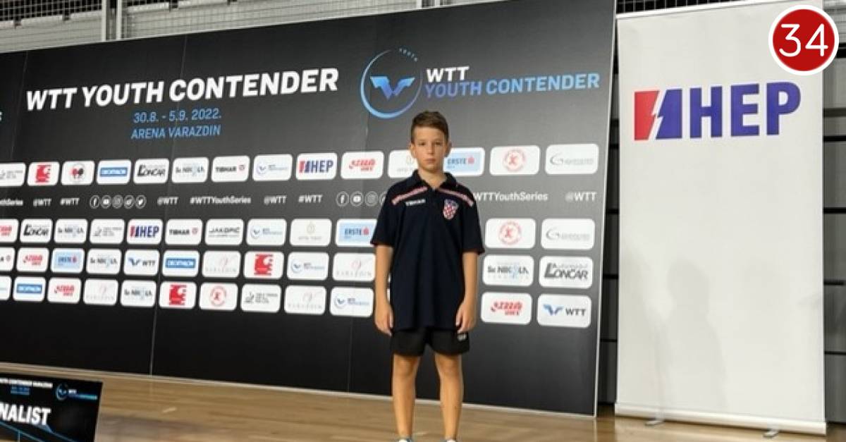 Na Međunarodnom turniru u Varaždinu Ivan Smiljanić nastupio u dresu ...