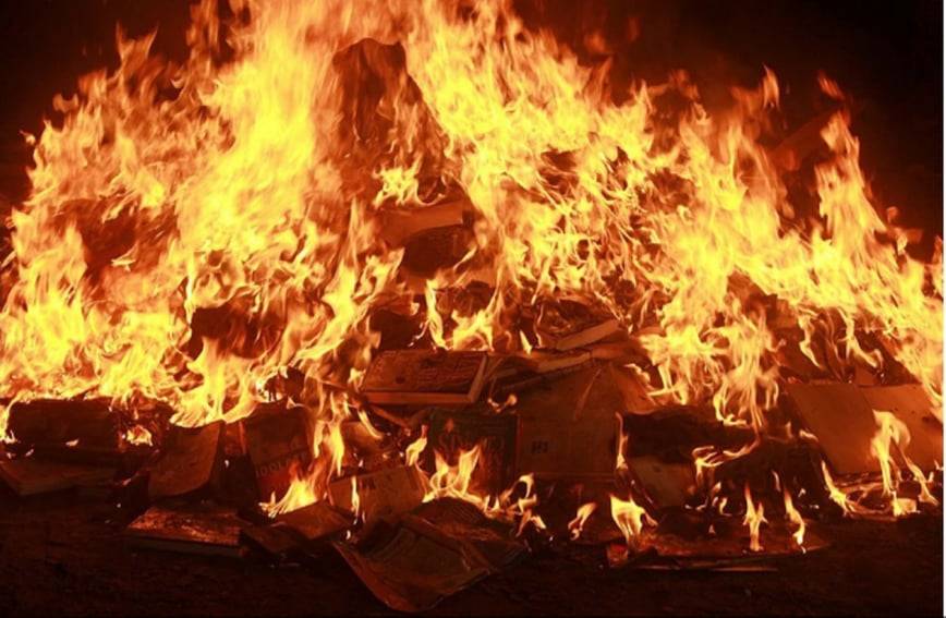 Kad gore knjige, pucat će kosti