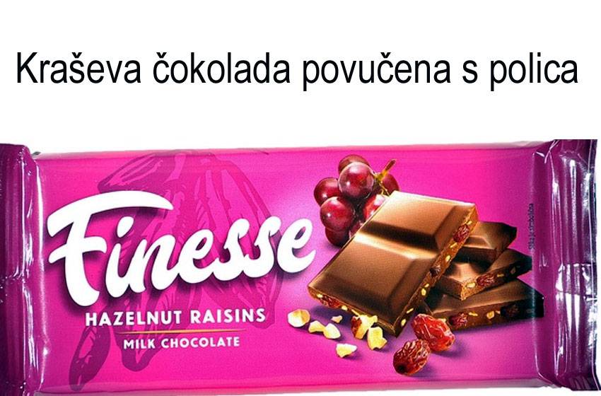 Iz prodaje se povlači Kraševa čokolada: Moguće je da ima stakla u sebi