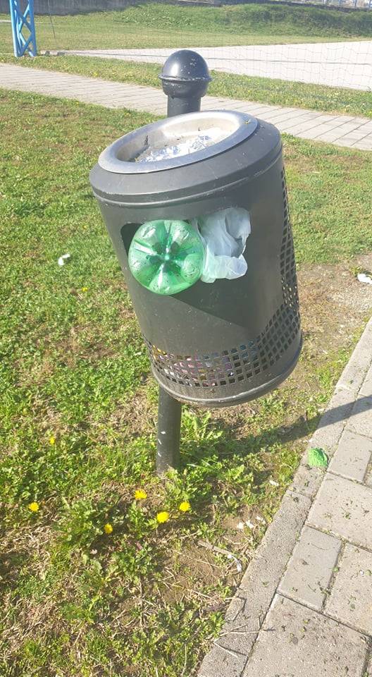 Novouređeni Skate park u Požegi zatrpan smećem