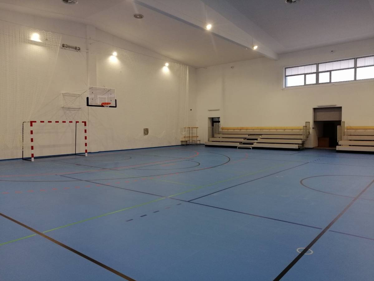 Fotogalerija nove prekrasne dvorane Cesarićeve škole u Požegi