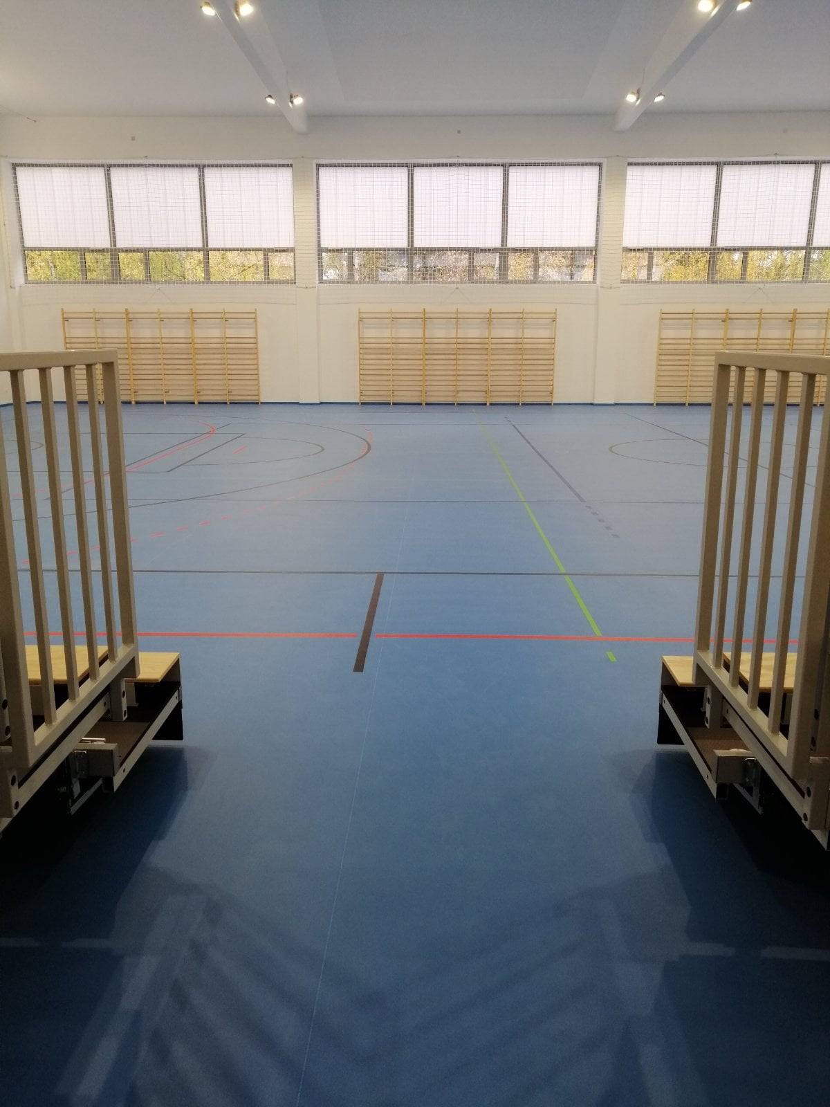 Fotogalerija nove prekrasne dvorane Cesarićeve škole u Požegi