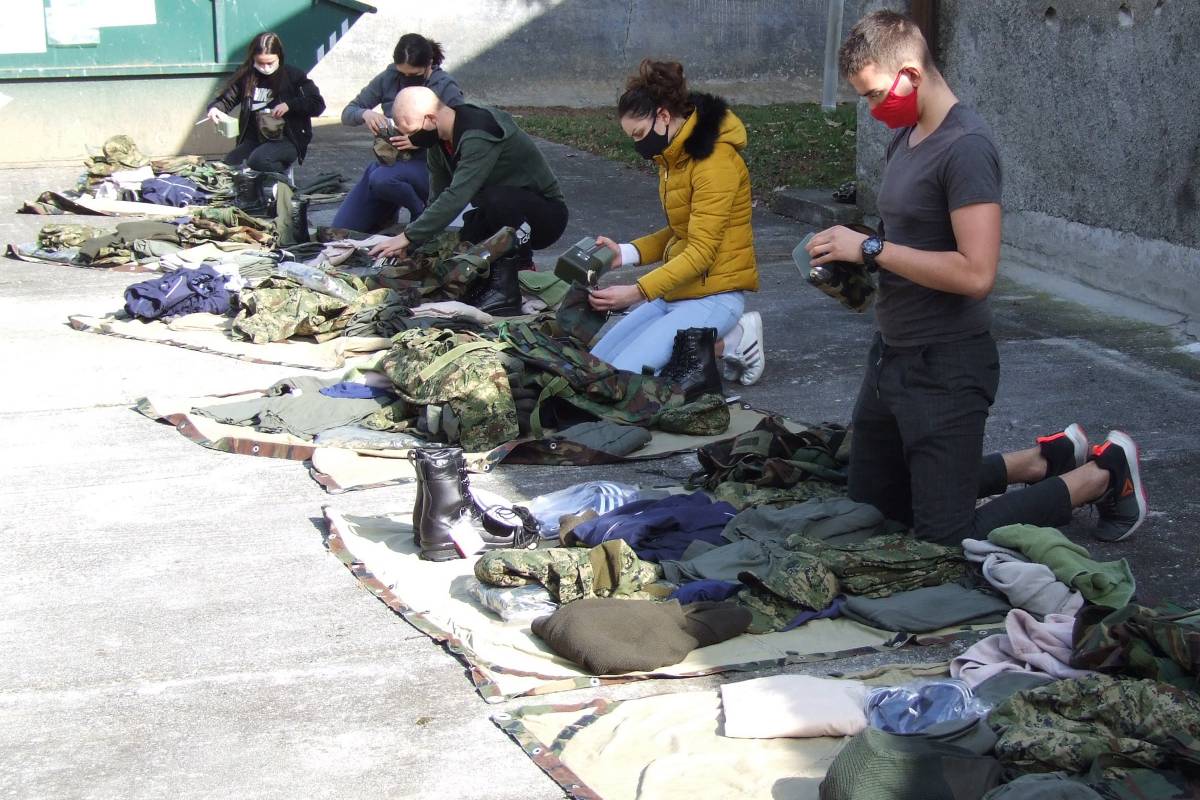 U Požegi započelo dragovoljno vojno osposobljavanje 29. naraštaja ročnika