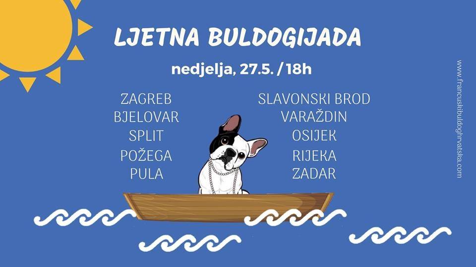 Ljetna buldogijada 27. svibnja na stadionu Slavonija u Požegi
