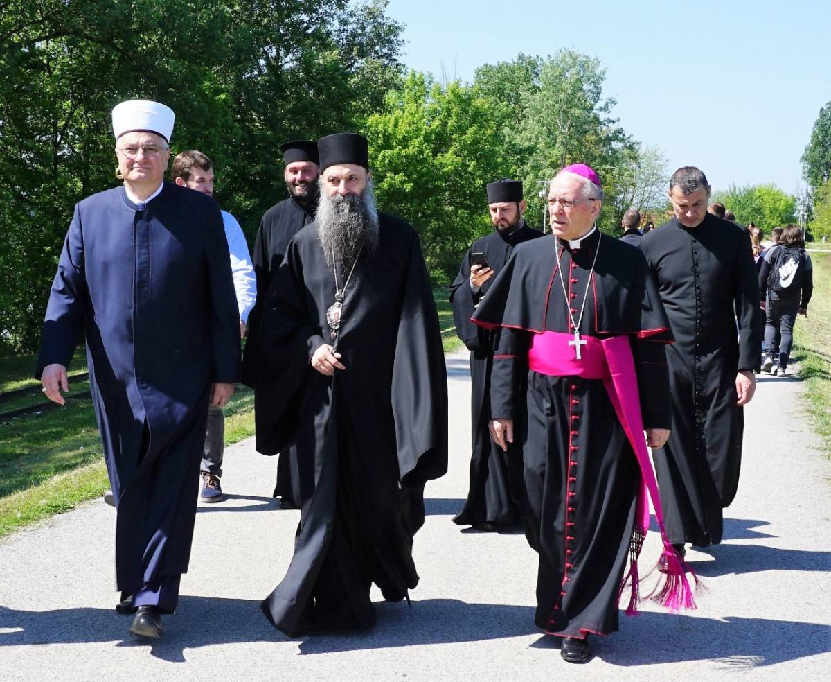 Međureligijska molitva u Jasenovcu