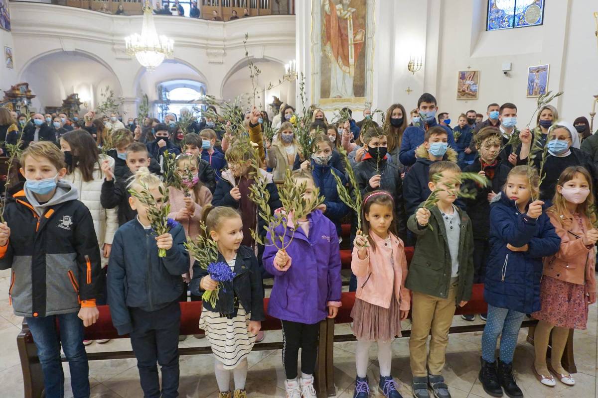 Nedjelja Muke Gospodnje- Cvjetnica u Požegi