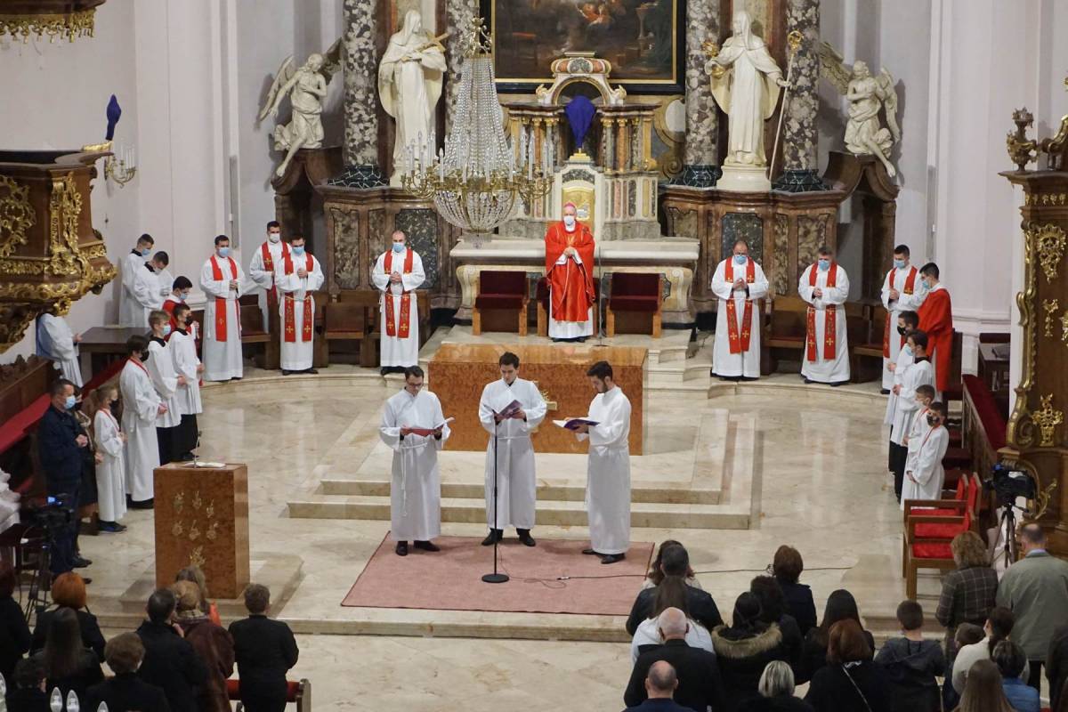 Obred Muke Gospodnje u požeškoj Katedrali