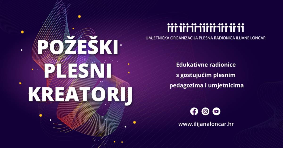 Plesna radionica Ilijane Lončar: DanceOnNet, nastavak online plesnih radionica