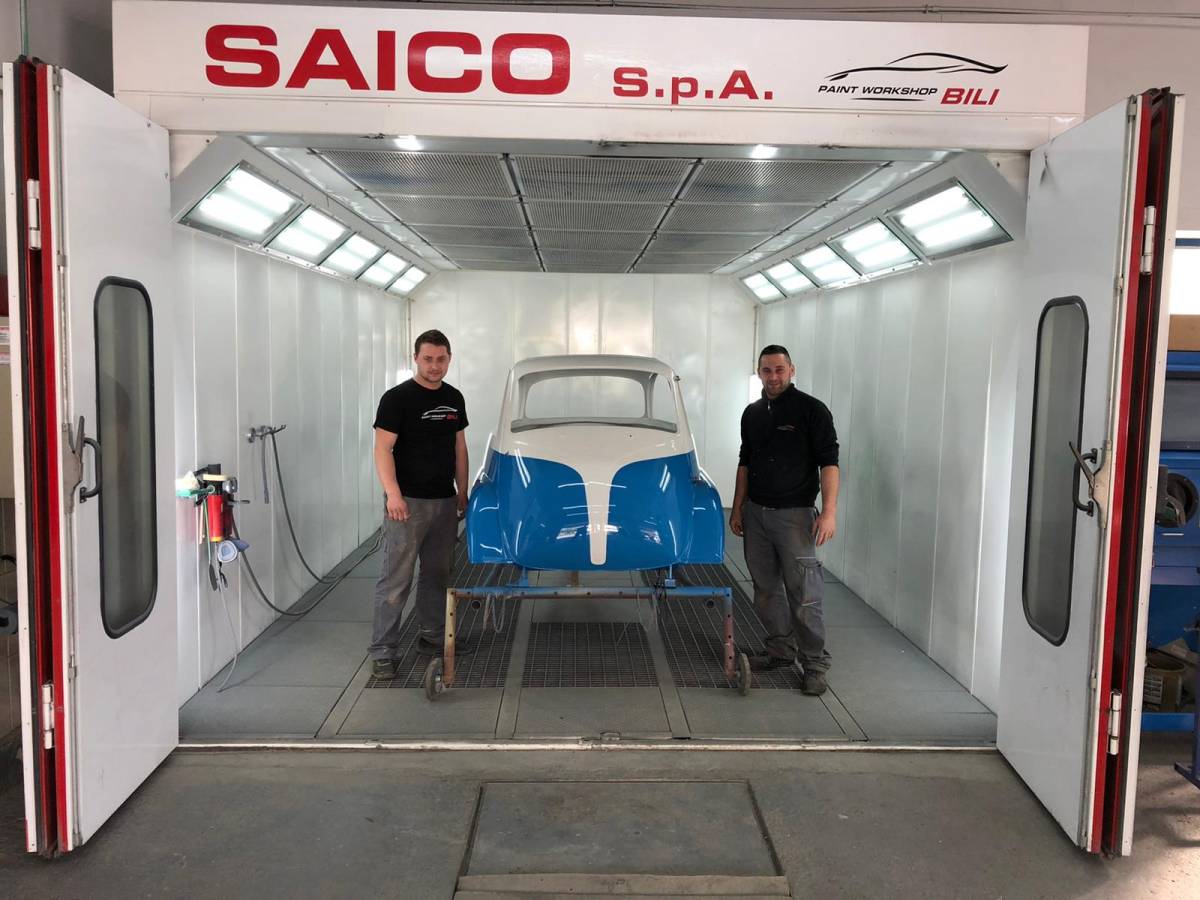 Zlatne ruke majstora Zeca: Darijo Adžijević restaurirao vrijednu BMW Issetu iz 1957. godine