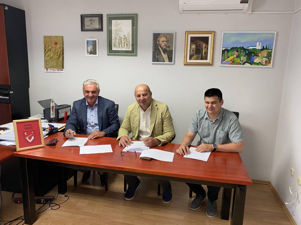 Novoizabrani načelnik Općine Velika Robert Hofman preuzeo dužnost