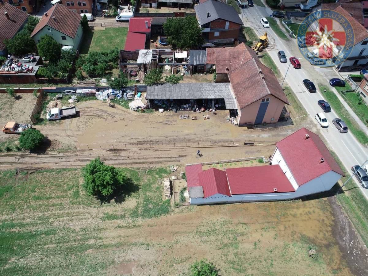 Pogledajte fotografije iz zraka i koliku štetu je nanijela poplava u nedjelju