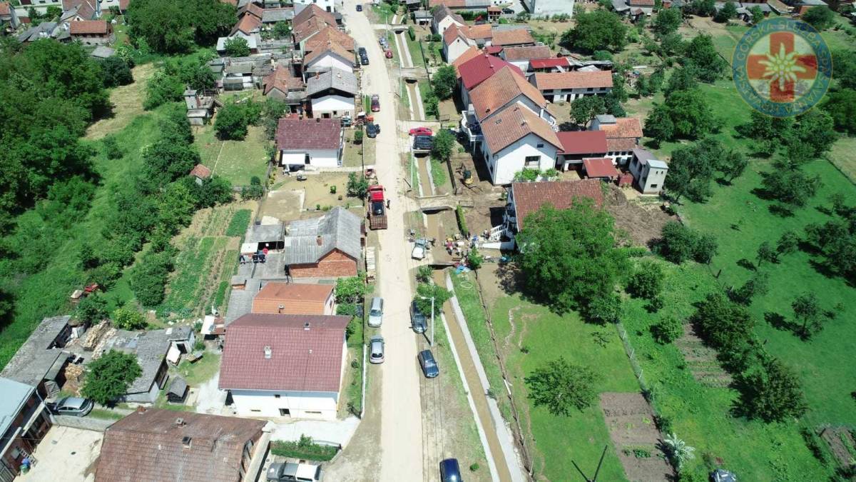 Pogledajte fotografije iz zraka i koliku štetu je nanijela poplava u nedjelju