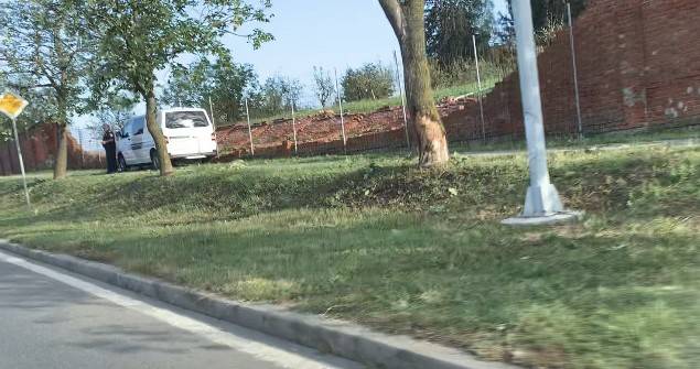 Jak vjetar urušio zid na ženskom zatvoru u Požegi