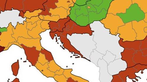 Hrvatska ponovno u crvenom. Evo što to znači za one koji odluče putovati unutar EU i za one koji žele samo ʺSKOKNUTIʺ do BiH