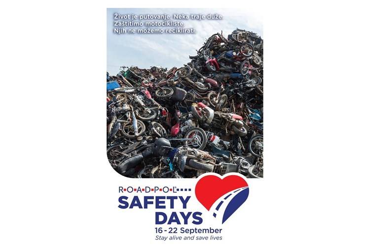 ROADPOL-ovi Dani sigurnosti u prometu 16. - 22. rujna: „Ostani živ i spasi živote drugih“