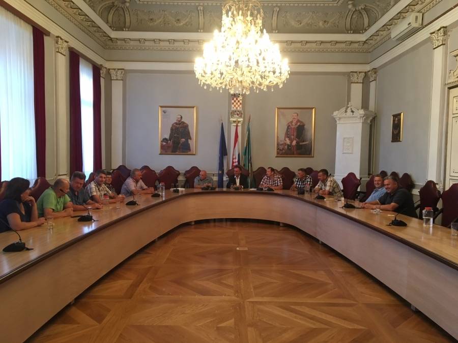 Župan održao sastanak sa predstavnicima tvrtke Podravka