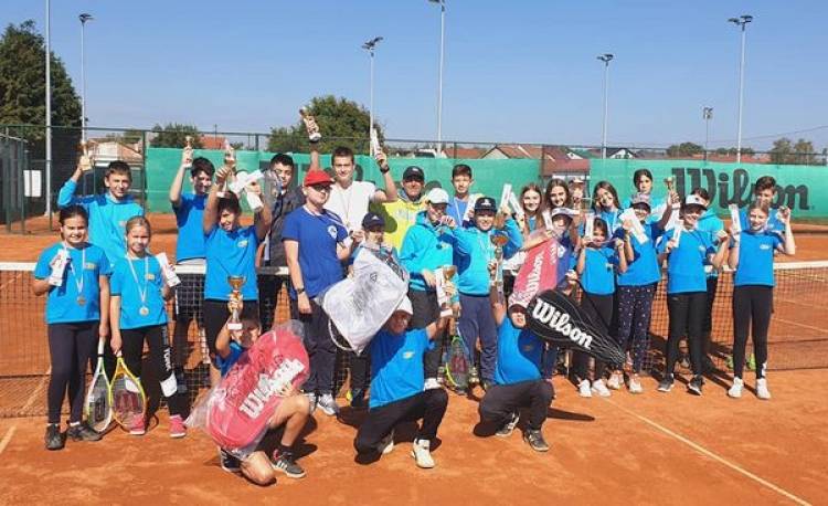 Završila Ljetna teniska liga za mlađe uzraste u organizaciji Teniskog kluba Požega