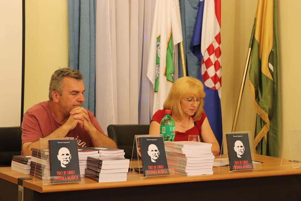 Promocija Dujmovićeve knjige ʺTko je ubio Zvonka Bušića?ʺ