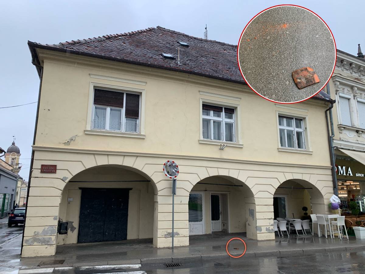 Sjaj i bijeda požeškog ljekarništva: Sa zgrade nekadašnje ljekarne pada crijep