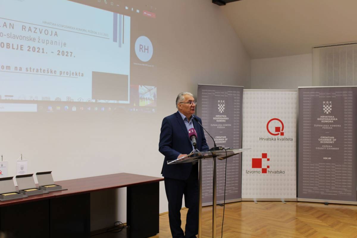 Dodijeljena priznanja „ZLATNA KUNA 2020.“ najuspješnijim poduzetnicima HGK -Županijske komore Požega