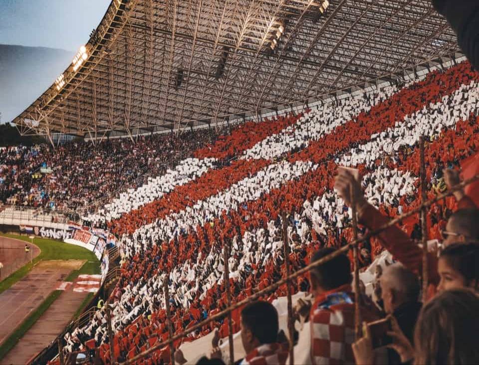 Hrvatski navijači na zanimljiv način dali podršku Hrvatskoj u utakmici protiv Rusije