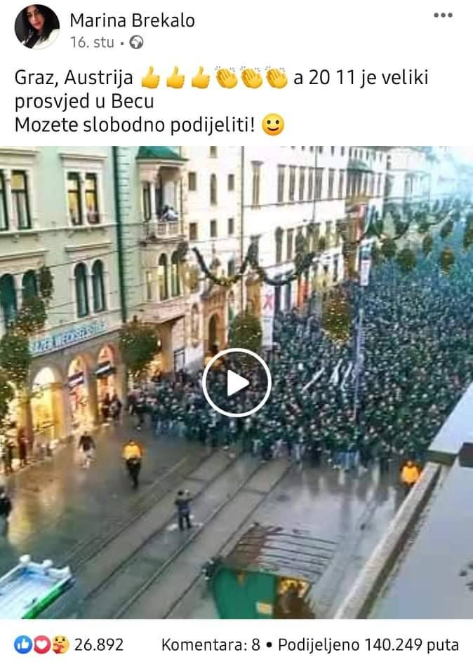 Požežanka Marina navodno dijeli lažne vijesti o koroni u Austriji??