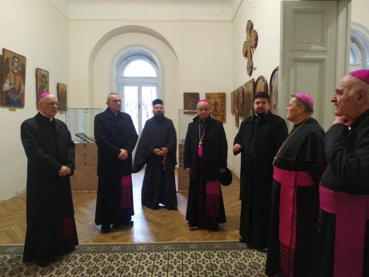 Susret biskupa Đakovačko-osječke crkvene pokrajine sa srijemskim episkopom Vasilijem
