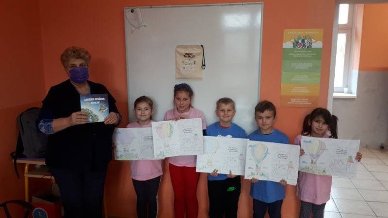 Čaglinski učenici 1. i 2. razreda sudjelovali u Projektu Europske unije ,,Labelko spašava Zemlju“