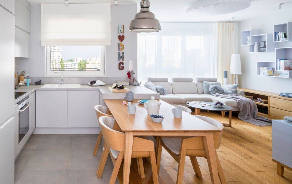 Pogledajte 20 super ideja za spojenu dnevnu sobu, kuhinju i blagovaonicu