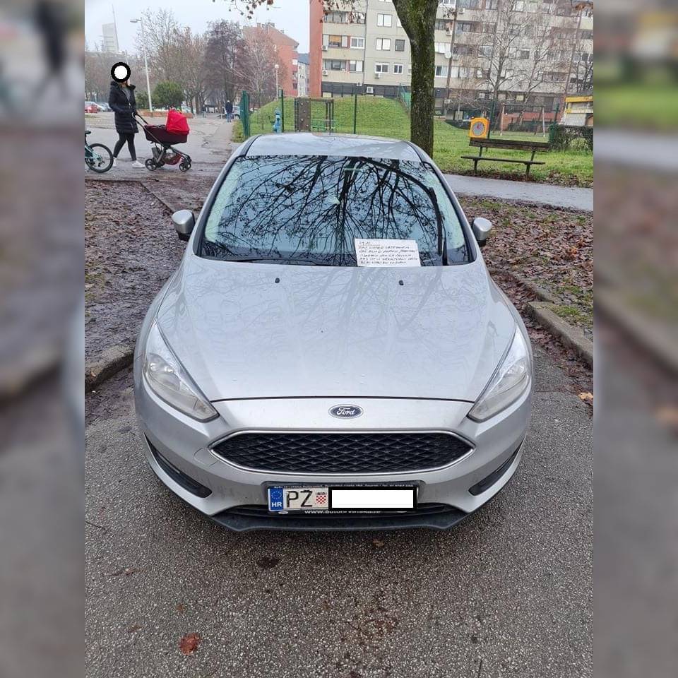 Čovjek iz Požeštine u Zagrebu dobio opaku poruku zbog nepropisnog parkiranja
