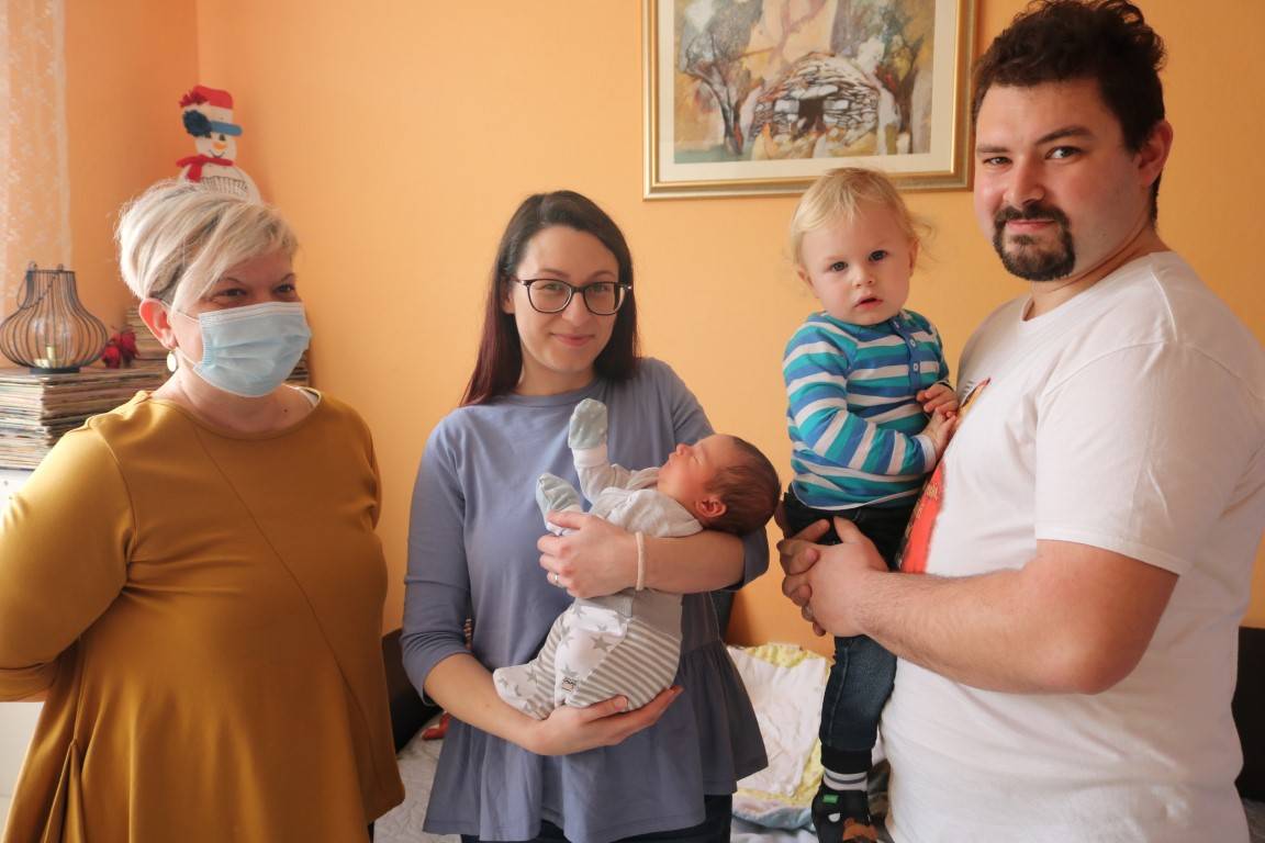 Andrija Golub je prva pakračka beba u 2022. godini