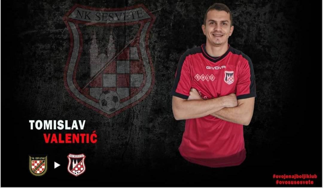 Pleterničanin Tomislav Valentić nastavlja svoju nogometnu karijeru u novo/starom klubu NK Sesvete