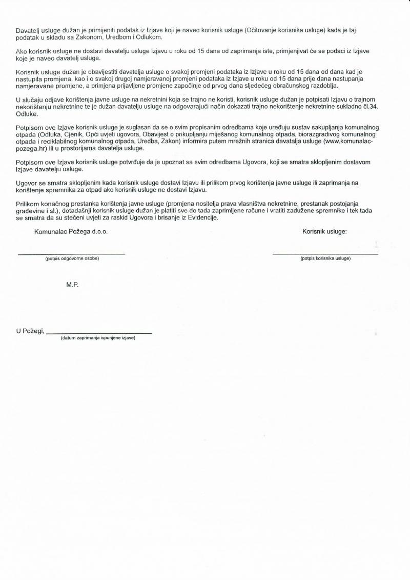 Predstavljen novi sustav evidentiranja odvoza komunalnog otpada