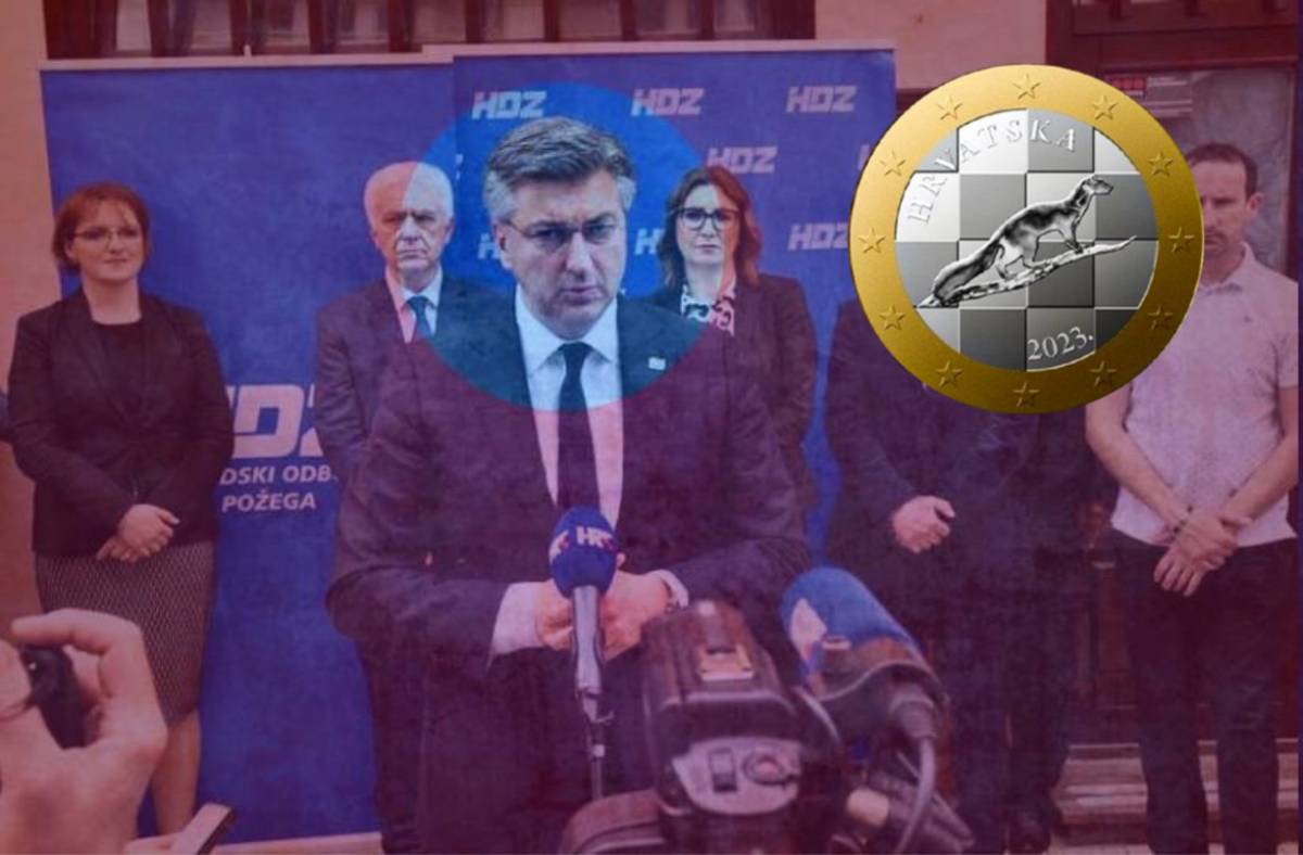 Pod vodstvom kriminalne organizacije HDZ i izbor dizajna hrvatskog eura je skandal