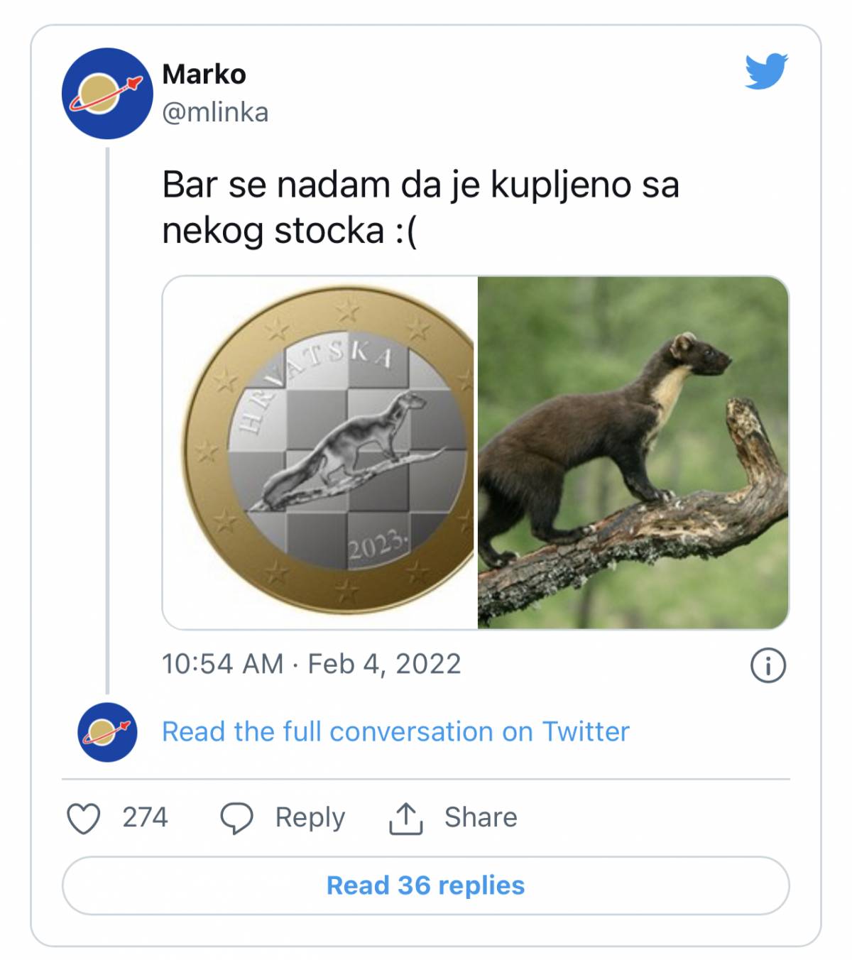 Pod vodstvom kriminalne organizacije HDZ i izbor dizajna hrvatskog eura je skandal