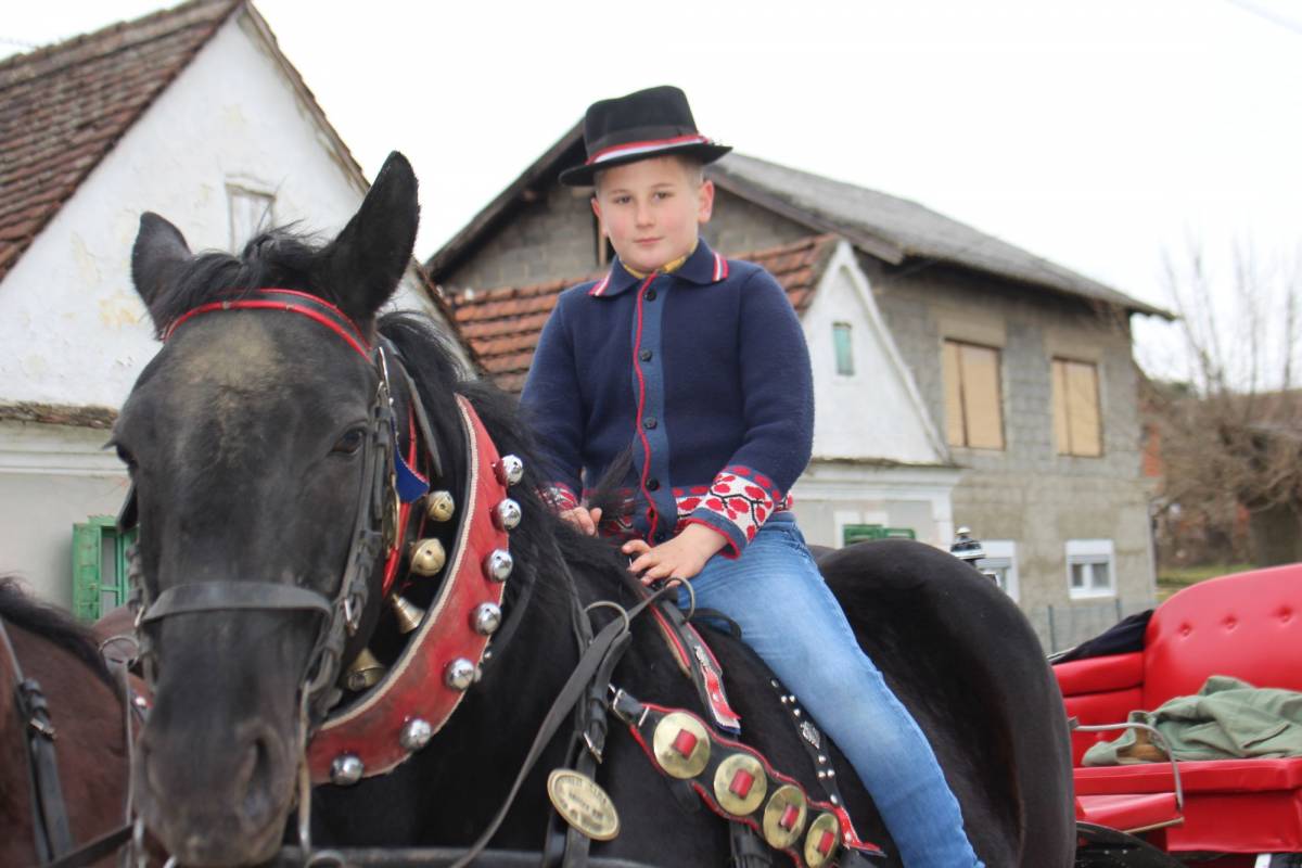 Niko Horvat (10) je prvi put zajahao konja sa samo dvije godine, a sada im toliko vjeruje da im čak stoji na leđima 