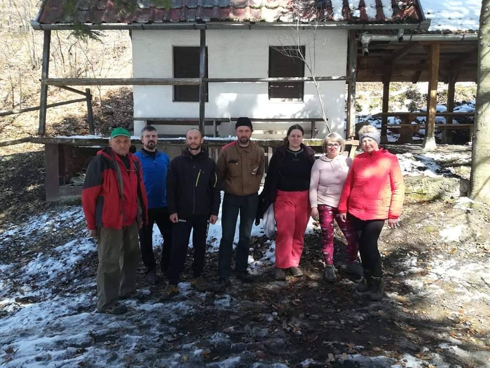 Radna akcija članova HPD ʺSokolovacʺ Požega povodom nadolazećih 40. ʺPapučkih jaglacaʺ