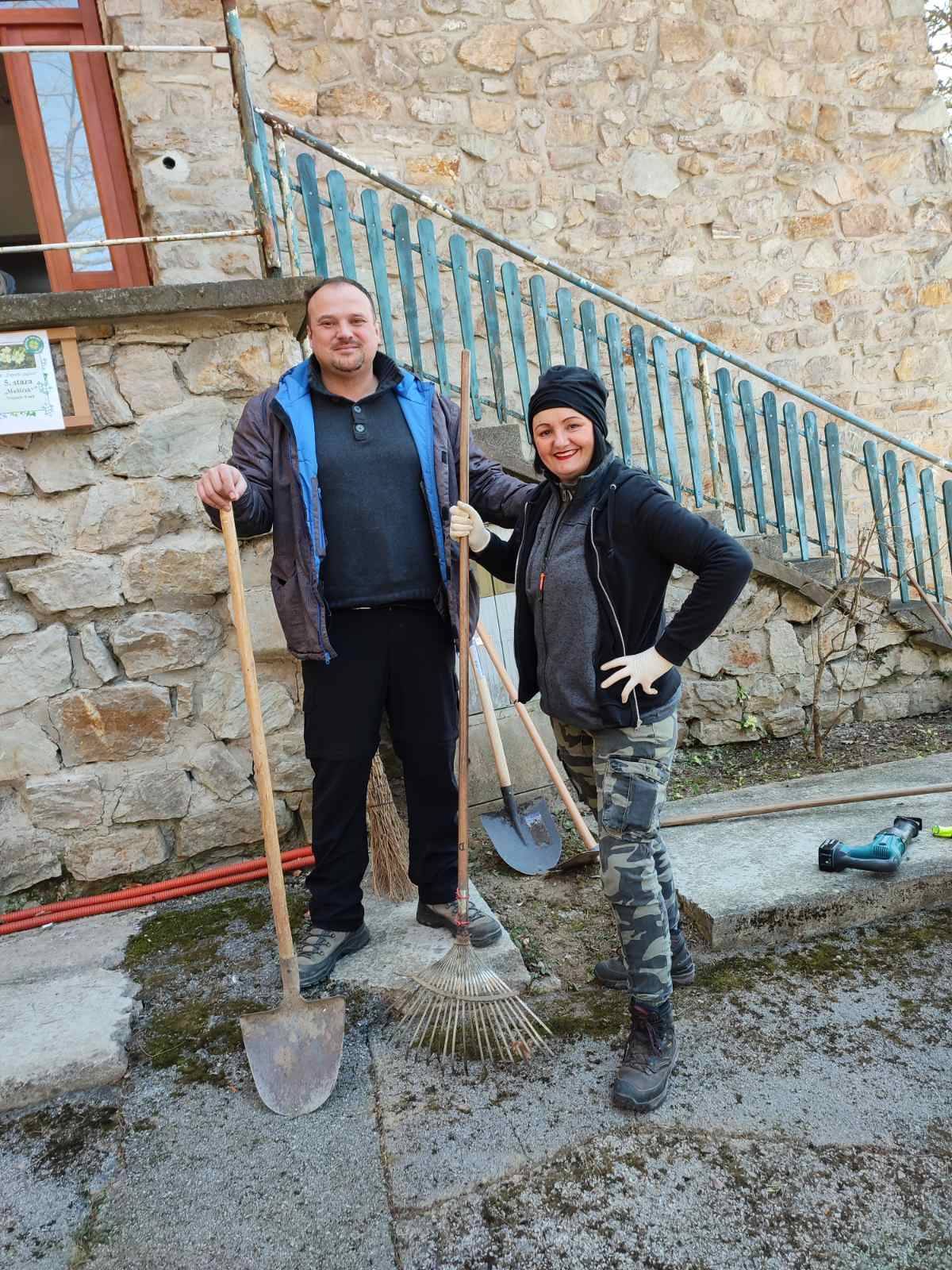 Radna akcija članova HPD ʺSokolovacʺ Požega povodom nadolazećih 40. ʺPapučkih jaglacaʺ