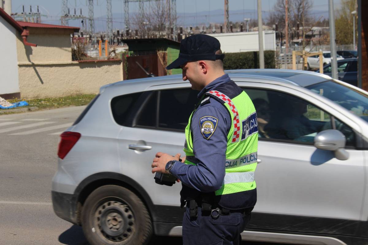 Policijski službenici PU požeško-slavonske pridružili se 24-satnoj akciji nadzora brzine koja se danas provodi na području cijele RH