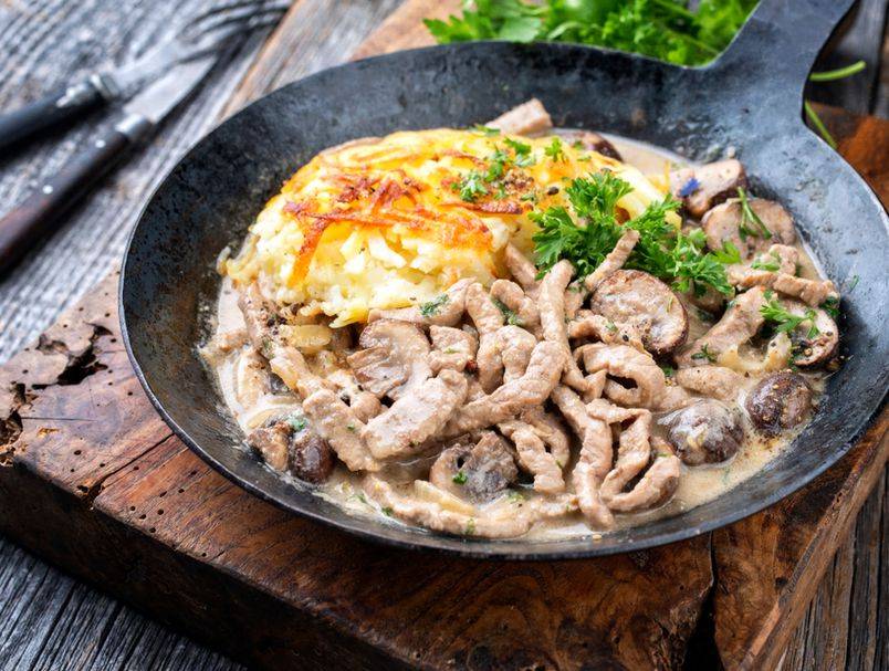 Pogledajte odličan recept za teletinu na naglo u umaku od gljiva