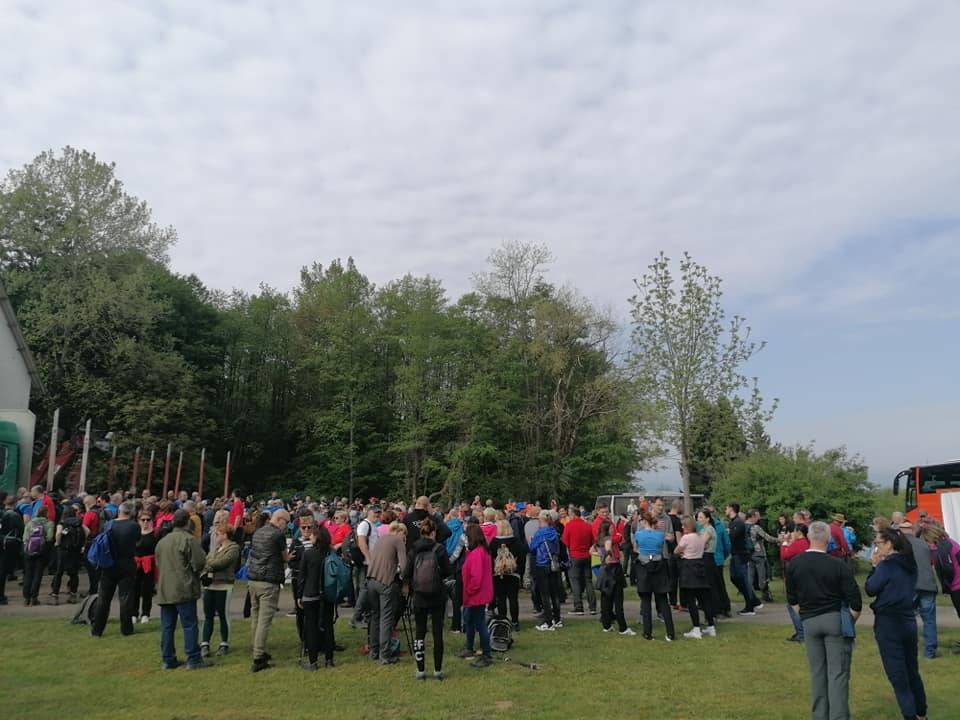 Izlet Požeških planinara na Jubilarni jankovački planinarski put