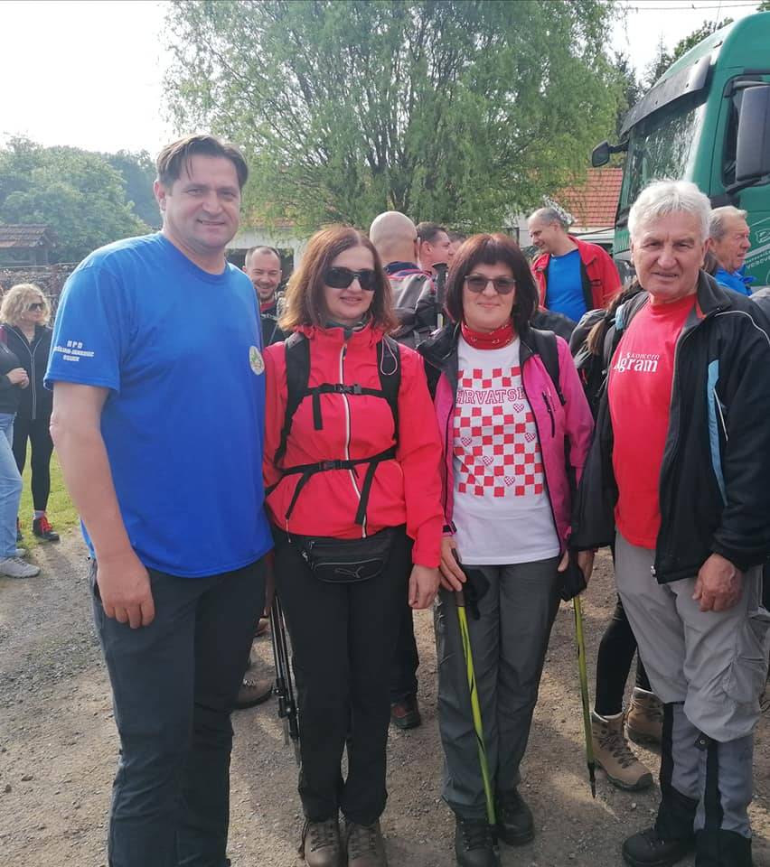 Izlet Požeških planinara na Jubilarni jankovački planinarski put